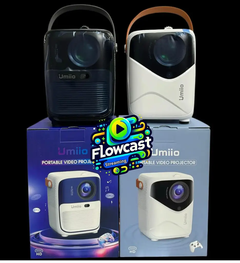 PROYECTOR INTELIGENTE ANDROID FULL HD CON FLOWCAST INCLUIDO