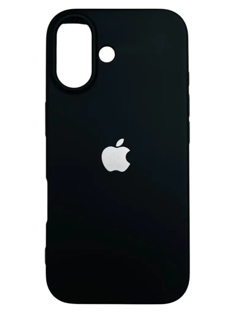 CASE TIPO ORIGINAL SILICON (IPHONE 17) (NEGRO)
