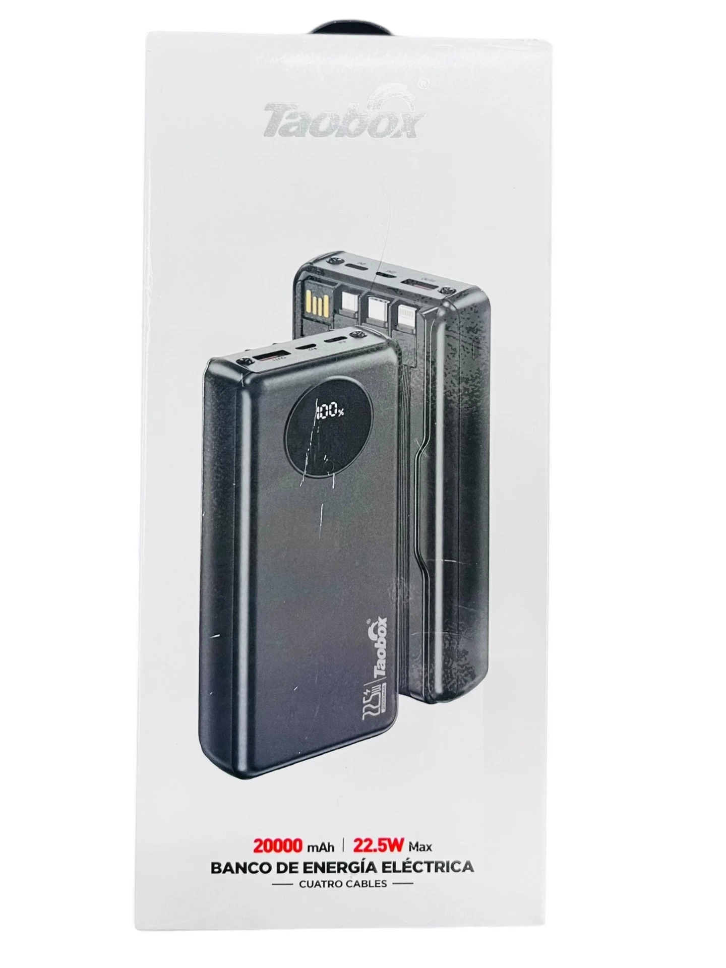 POWERBANK 20000 mAh TAOBOX (RR-20)