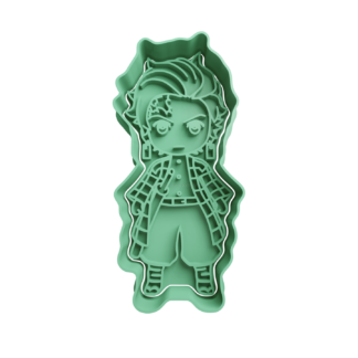 Tanjiro Cute Cortador de Galletas