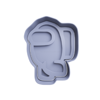 Among Us Corriendo Cortador de Galletas