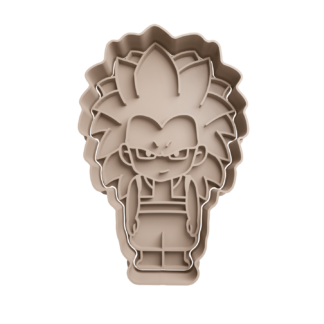 Gotenks SS3 Chibi Cortador de Galletas