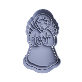 Angel Cantando Cortador de Galletas