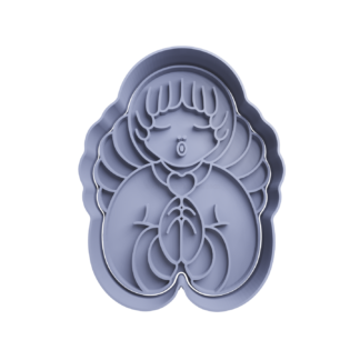 Angel Rezando Cortador de Galletas