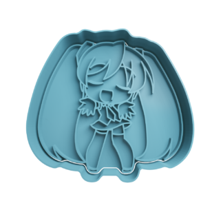 Miku Beam Cute Cortador de Galletas