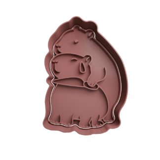 Carpincho con Cuchillo Cortador de Galletas