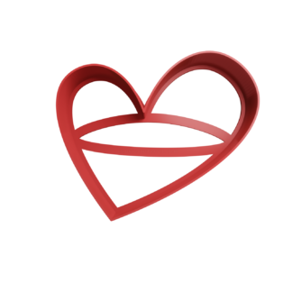 Corazón Cortador de Galletas