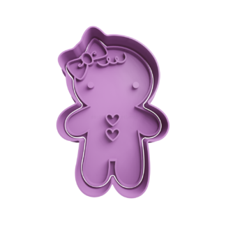 Muñeca de Jengibre Cortador de Galletas