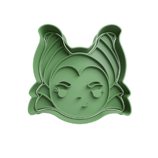 Malefica Cabeza Cortador de Galletas