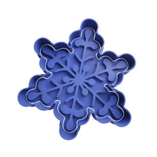 Copo de Nieve Cortador de Galletas