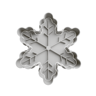 Copo de Nieve Cortador de Galletas