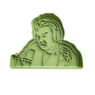 Elon Musk Fumando Cortador de Galletas