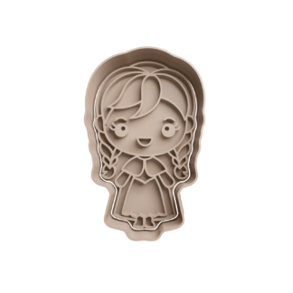 Anna Frozen Chibi Cortador de Galletas