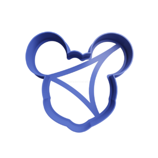 Mickey Contorno Cortador de Galletas
