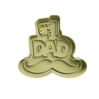 1# DAD con Mostacho Cortador de Galletas
