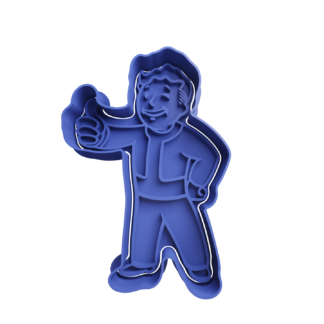 Vault Boy Cortador de Galletas