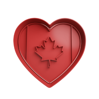 Corazon Canada Cortador de Galletas