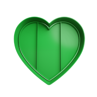 Corazon Italia Cortador de Galletas