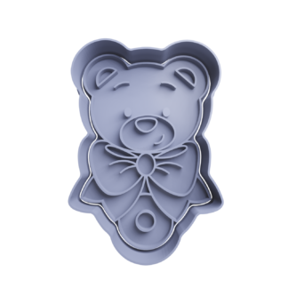 Oso Sonajero de Bebe Cortador de Galletas