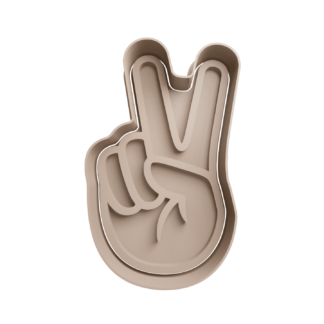 ✌️Mano V victoria Cortador de Galletas