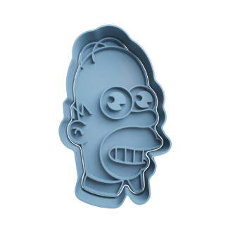 Mr Chispa Homero Simpsons Cortador de Galletas