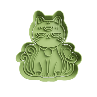 Gato Alien Cortador de Galletas