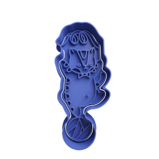 Gato Jugando Cortador de Galletas