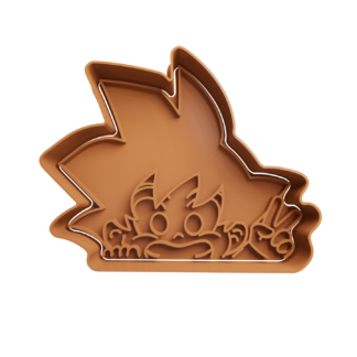 Son Goku Niño Cortador de Galletas