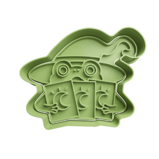 Rana Cute Adivina Cortador de Galletas