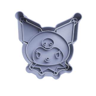 Kuromi cabeza Cortador de Galletas