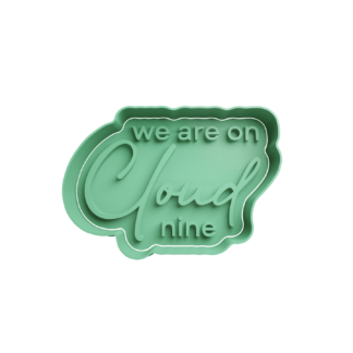We are on cloud nine Cortador de Galletas