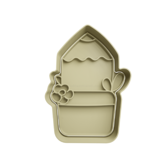 Lapiz en Maceta Cortador de Galletas