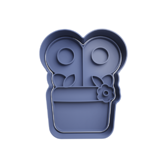 Tijera en Maceta Cortador de Galletas