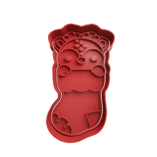 Reno en Media Cortador de Galletas