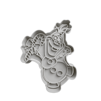 Olaf Frozen Navidad Cortador de Galletas