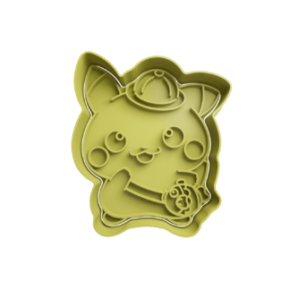 Pikachu Cute Cortador de Galletas