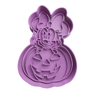 Minnie Calabaza Cortador de Galletas