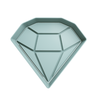 Diamante Cortador de Galletas