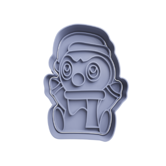 Piplup Navidad Cortador de Galletas