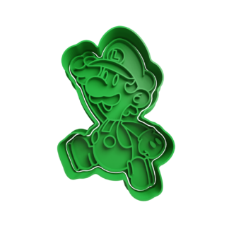 Luigi Paper Cortador de Galletas