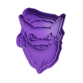 Gengar Navidad Cortador de Galletas