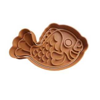 Pez Taiyaki Cortador de Galletas