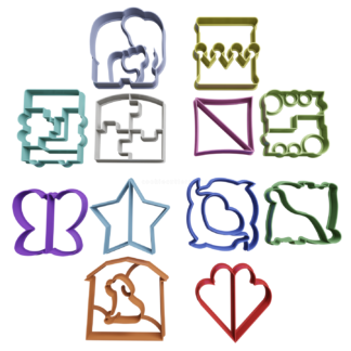 Set Molde De Sándwich