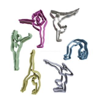 Set Gimnasta Cortador de Galletas