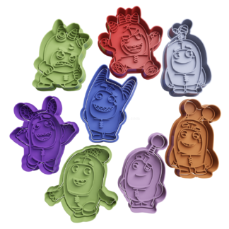 Set Oddbods Cortador de Galletas