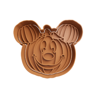 Mickey Calabaza Cabeza Cortador de Galletas