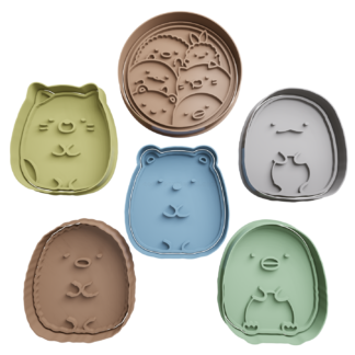 Set Sumikko Gurashi Cortador de Galletas