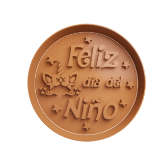 Feliz dia del niño Cortador de Galletas