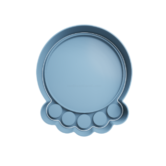 Paleta de Pintura Cortador de Galletas