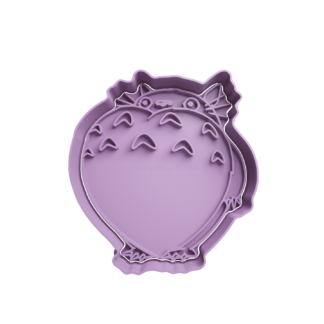 Totoro Corazon Cortador de Galletas